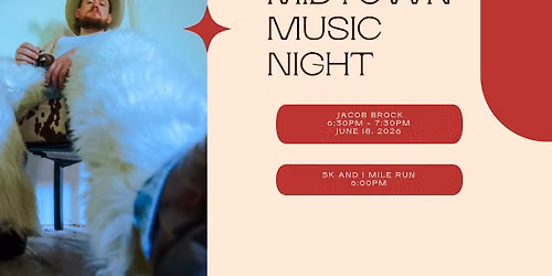 Midtown Music Night featuring Jacob Brock