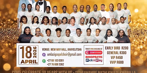 10th year Anniversary 