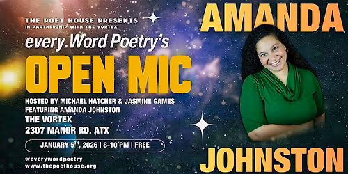 every.Word's Open Mic | Hosted by Michael & Jasmine Ft. Amanda Johnston