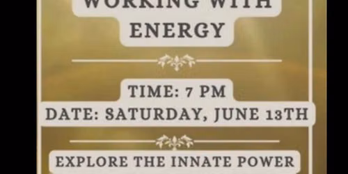 Working With Energy