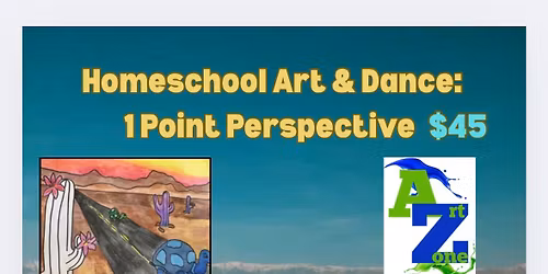 Homeschool Art & Dance: 1 Pt Perspective 