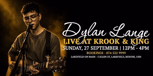 Dylan Lange Live at Krook & King! \ud83c\udf7b