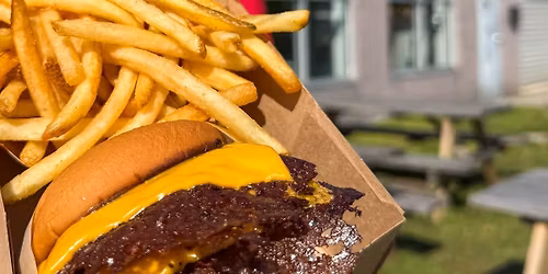 Tower 10 Burger at Swan Brewing