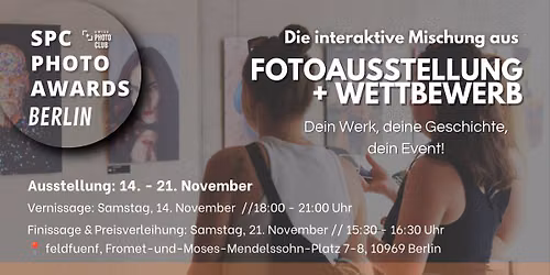 SPC Photo Awards Berlin November 2026