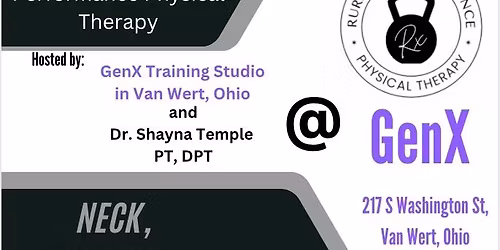 Neck, Shoulder & Headaches workshop with Dr. Shayna Temple