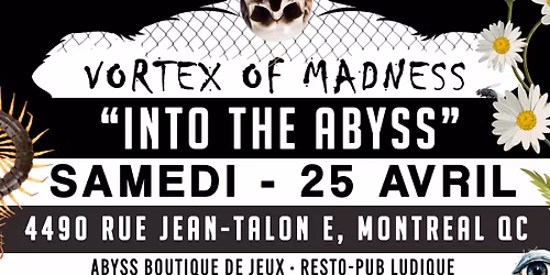 VORTEX OF MADNESS : Into The Abyss