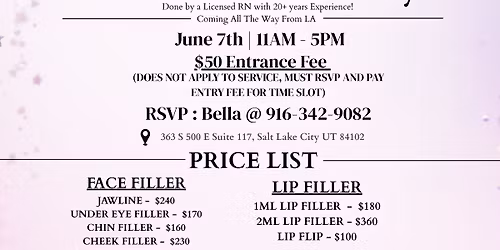 Botox and Filler Party!
