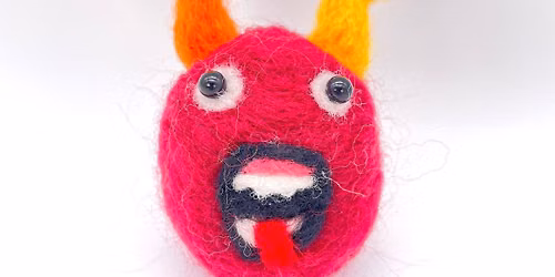 10\/18 Needle Felted Halloween Monsters by UJ Design Studios