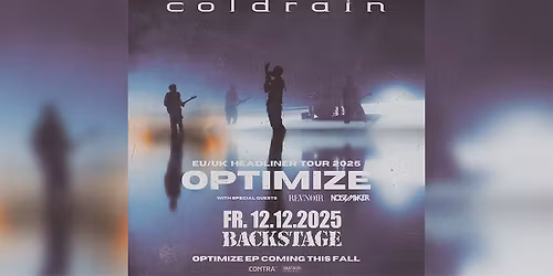 COLDRAIN | UK\/EU TOUR 2025 | BACKSTAGE M\u00dcNCHEN 2025