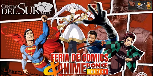 Mario Luna VideoGames en la Feria de Comics & Anime en Ponce 7, 8 y 9 de Noviembre 2025