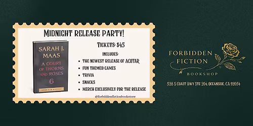 ACOTAR 6 Midnight Release Party