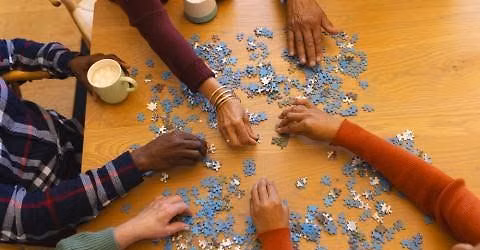 Adult Jigsaw Puzzle Tournament