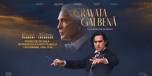 Cravata galben\u0103 - proiec\u021bie de gal\u0103 \u00een prezen\u021ba echipei