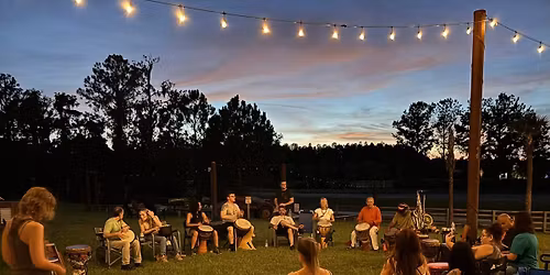 Drum Circle at Starkey Market