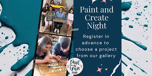 Paint and Create Night