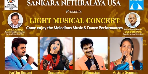Sankara Nethralaya Musical Event 