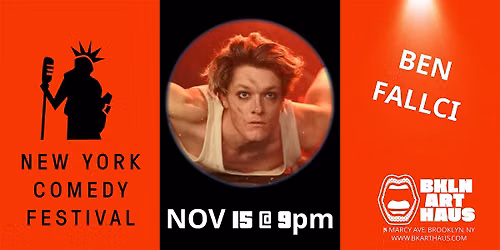 Ben Fallci at the New York Comedy Festival