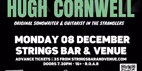 Hue Cornwell Band Live at Strings Bar & Venue