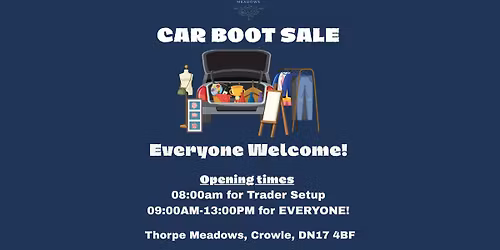 Thorpe Meadows Car Boot