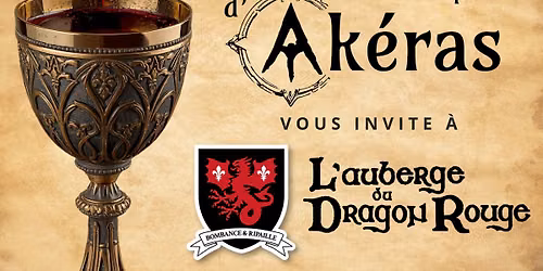 \u00c9V\u00c9NEMENT SP\u00c9CIAL \u2014 Souper \u00e0 l'Auberge du Dragon Rouge