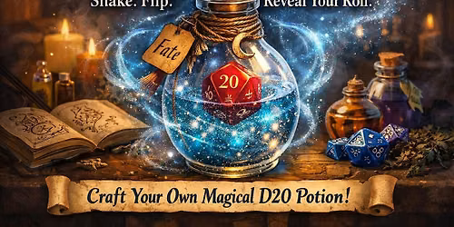 DYO Dice Potion Bottle