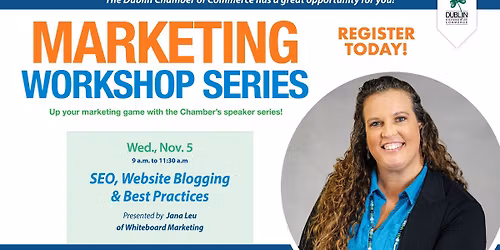 Dublin Chamber's Marketing Workshop: SEO, Website & Blogging Best Practices for the AI Era