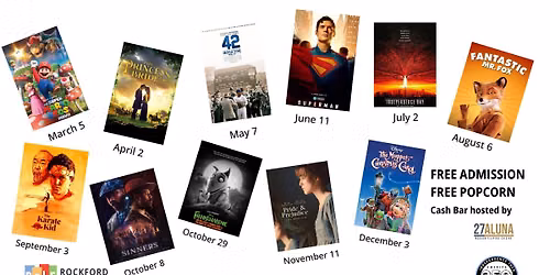 Nordlof Center 250th Anniversary Film Series