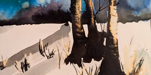 Ink & Bleach \u2013 Winter Scenes