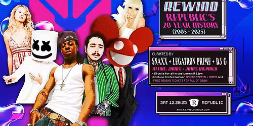 REWIND: Republic's 20 Year History