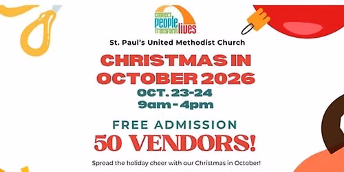 Arts & Crafts Fair: Christmas in October