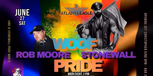 Celebrate Pride Month at WOOF Stonewall Pride \ud83c\udf08\ud83d\udd25