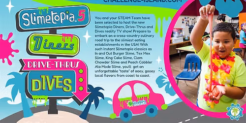 Challenge Island McKinney Summer Camp - Slimetopia\u00ae 5, Diners, Drive-Thrus and Dives\u00a9