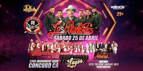 LOS REHENES, BANDA ARKANGEL R-15 & MAS