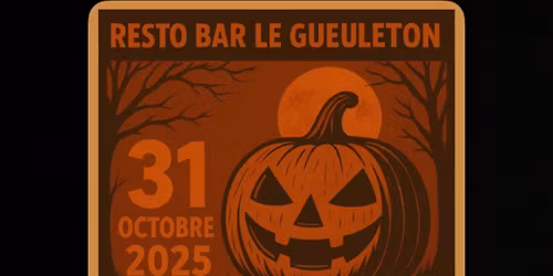 Party Halloween au Resto bar Le Gueuleton