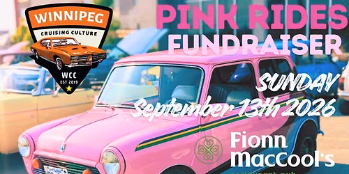\ud83e\ude77WCC presents The 2 annual Pink Rides Night Fundraiser \ud83e\ude77