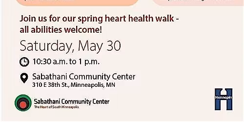 Heart Health Walk with Commissioner Angela Conley