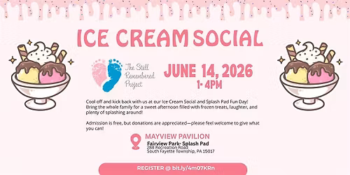 Ice Cream Social & Splash Pad Fun Day!
