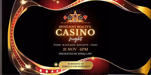 2025 Casino Night presented by Spotlight Realty