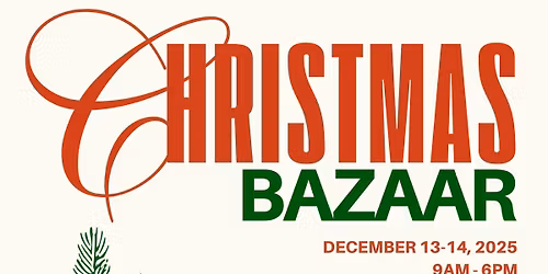 Christmas Bazaar 2025