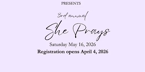 C.H.I.C.K.'s presents 3rd annual She Prays prayer social