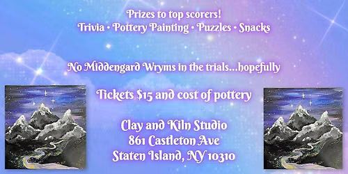 ACOTAR Trivia and Pottery Paint Night!