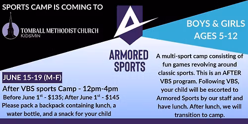 Armored Sports - Sports Camp 2026