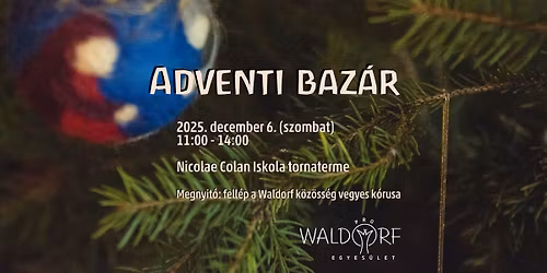 Adventi baz\u00e1r \/ Bazar de cr\u0103ciun