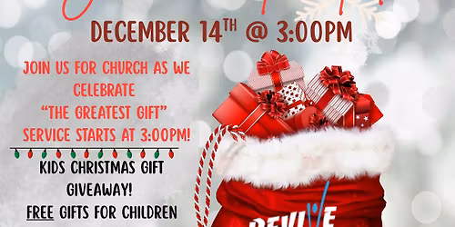 Kids Christmas Service and Gift Giveaway! \ud83c\udf81