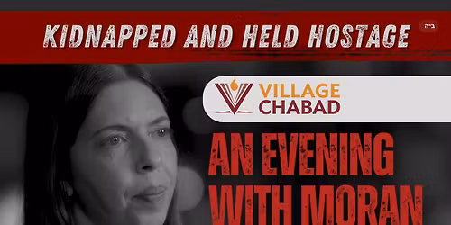 An Evening with Moran Stela Yanai\ufe31Gaza Hostage Survivor Freed After 55 Days in Hamas Captivity 