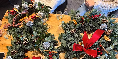 Christmas wreath making workshop
