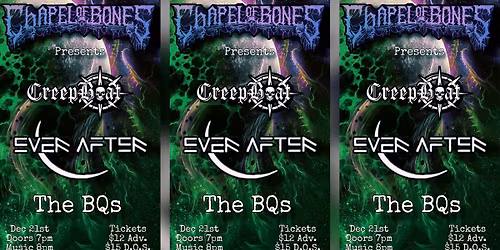 Creepboat | Ever After | The BQs @ Chapel of Bones