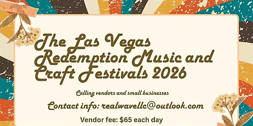 THE LAS VEGAS REDEMPTION MUSIC AND CRAFT FESTIVAL