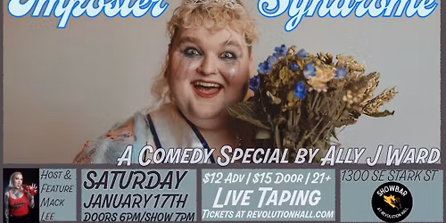 Ally J Ward: Imposter Syndrome at Show Bar