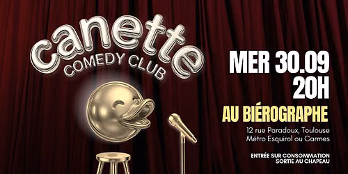 Canette comedy club - 30 septembre